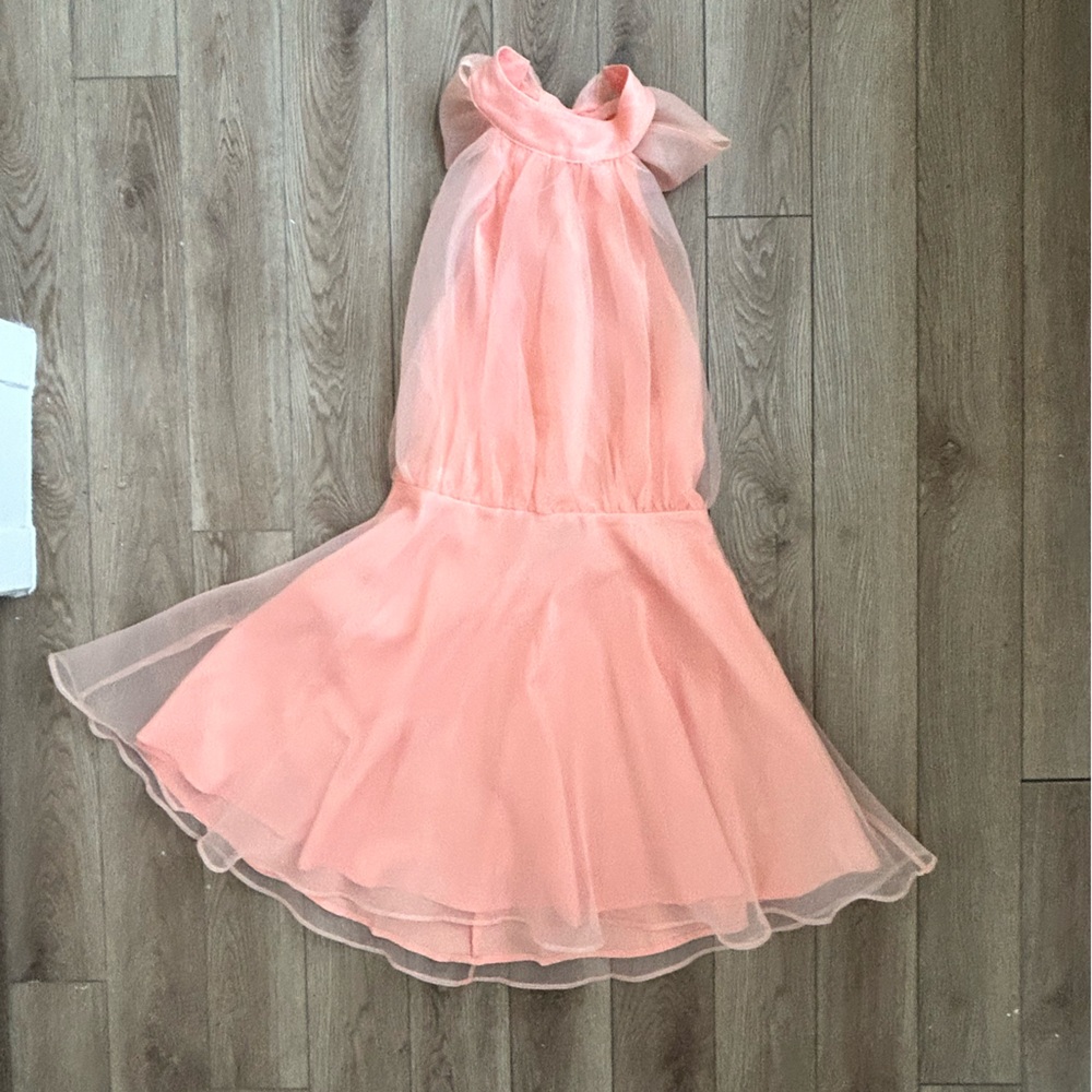 NWT  Peach Party Dress